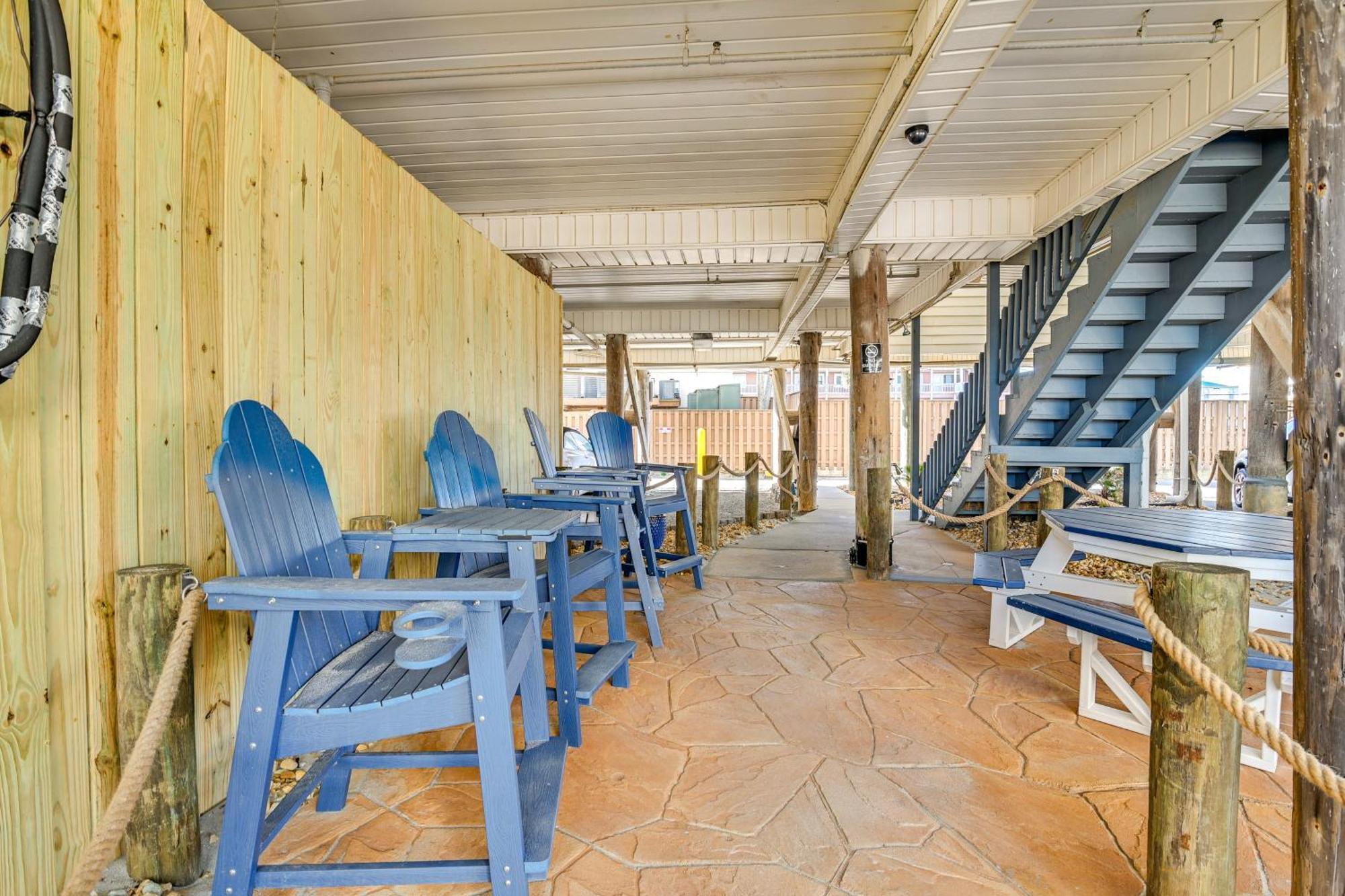 Cozy Beachfront Condo With Wifi, Views And Pool Access 默特尔比奇 外观 照片